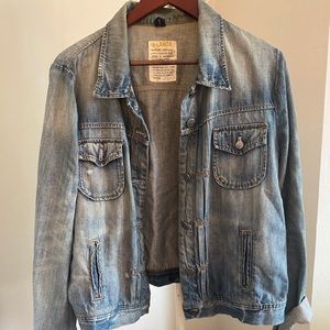 J Crew Denim Jacket XL with pockets